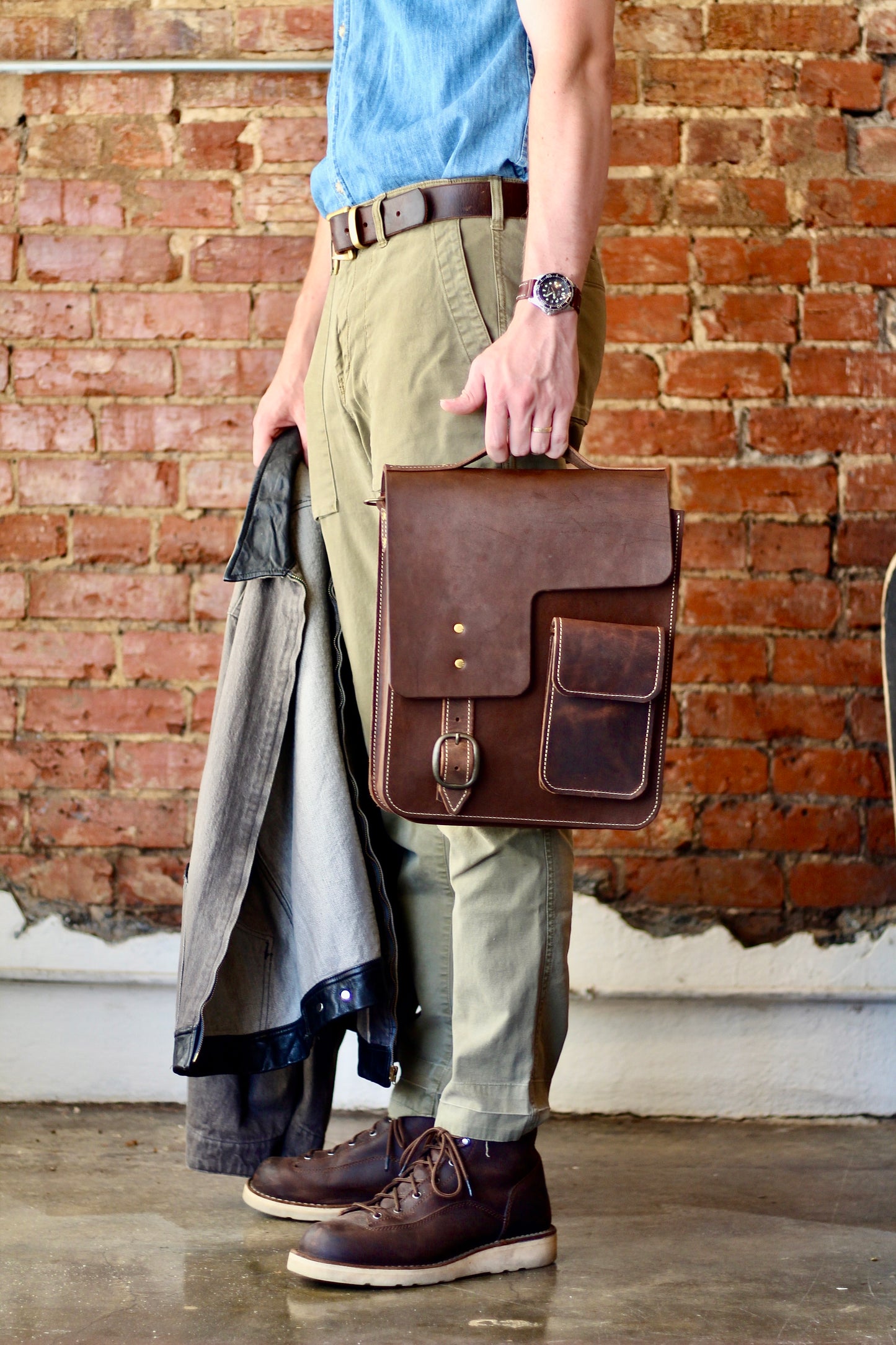 Asymmetrical Briefcase