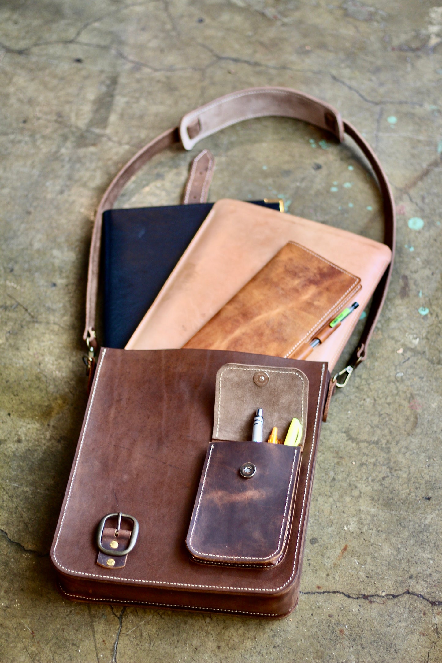 Asymmetrical Briefcase