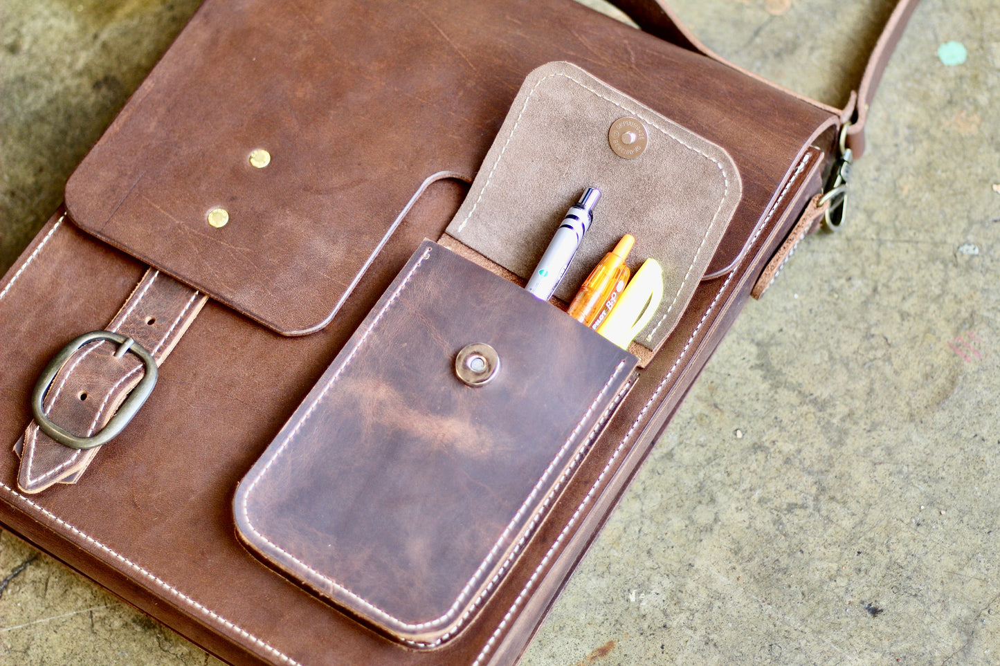 Asymmetrical Briefcase