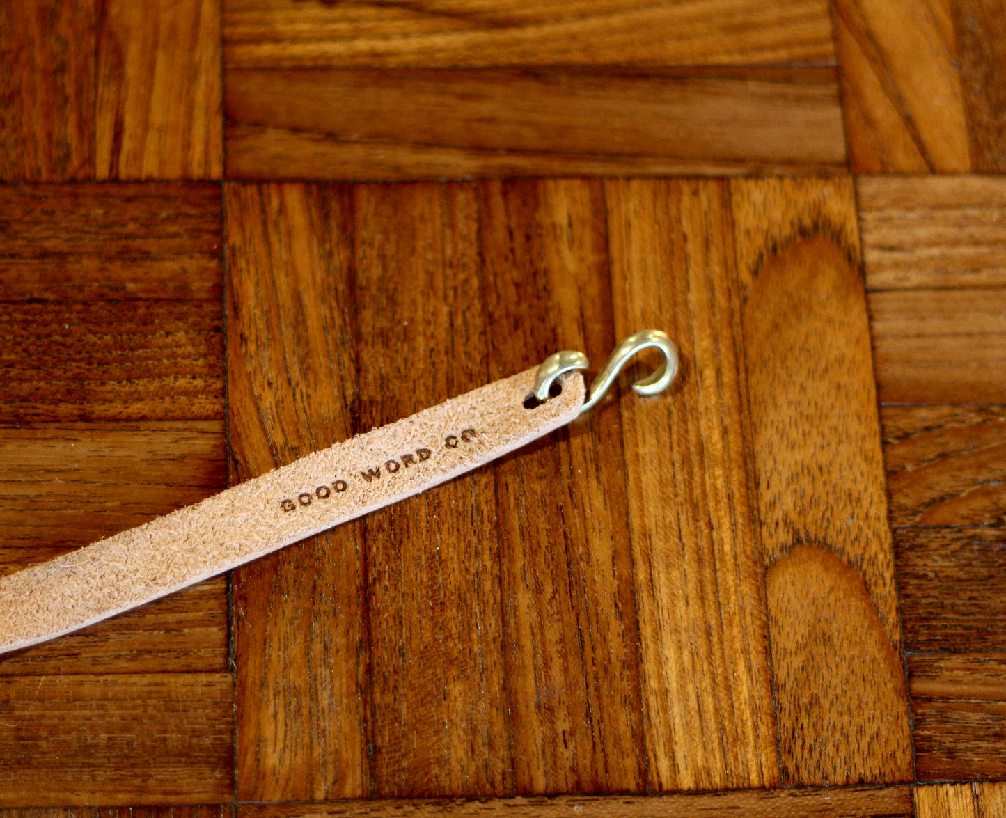 S Hook Leather Bracelet
