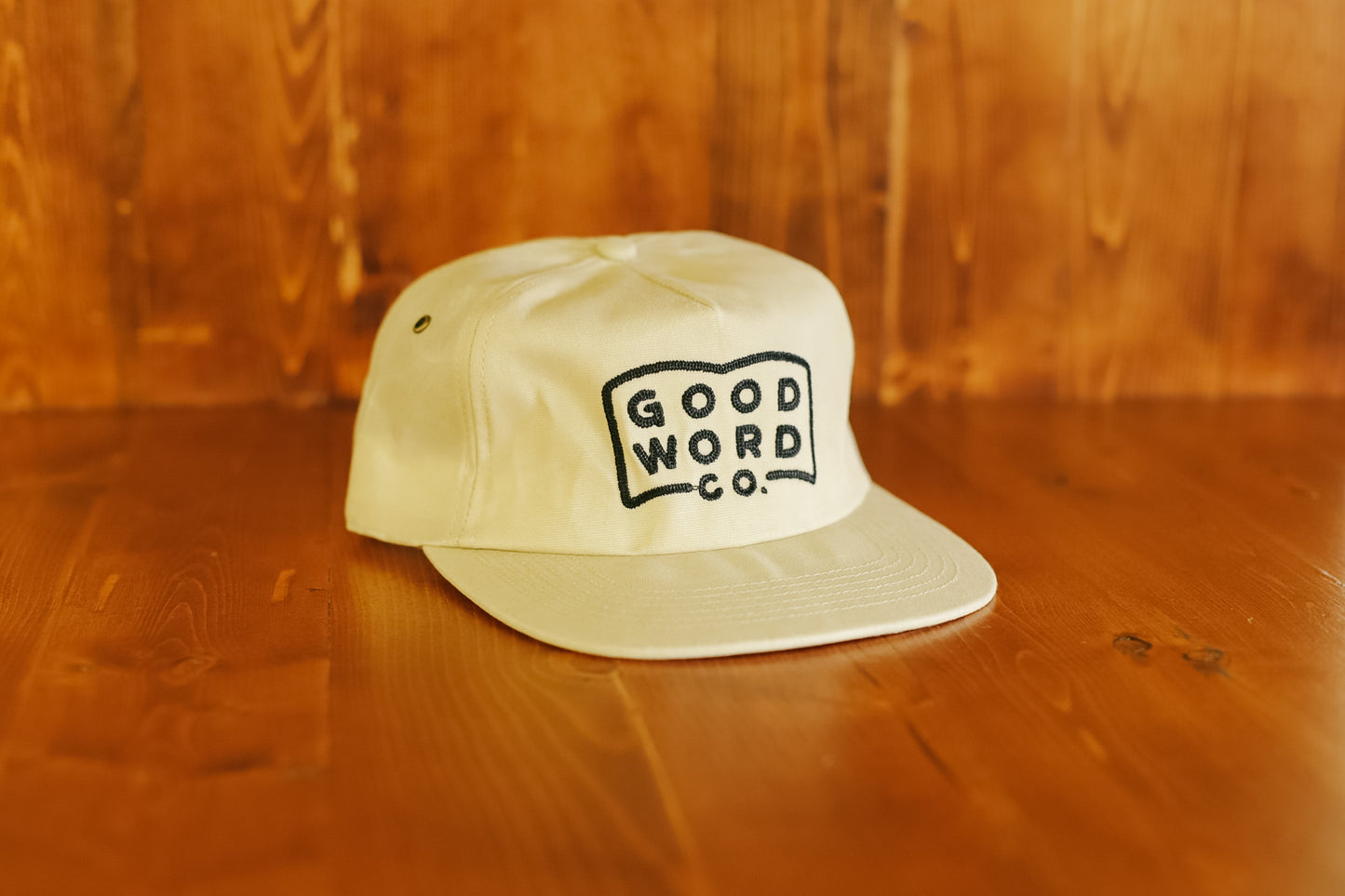 Waxed Canvas Logo Hat