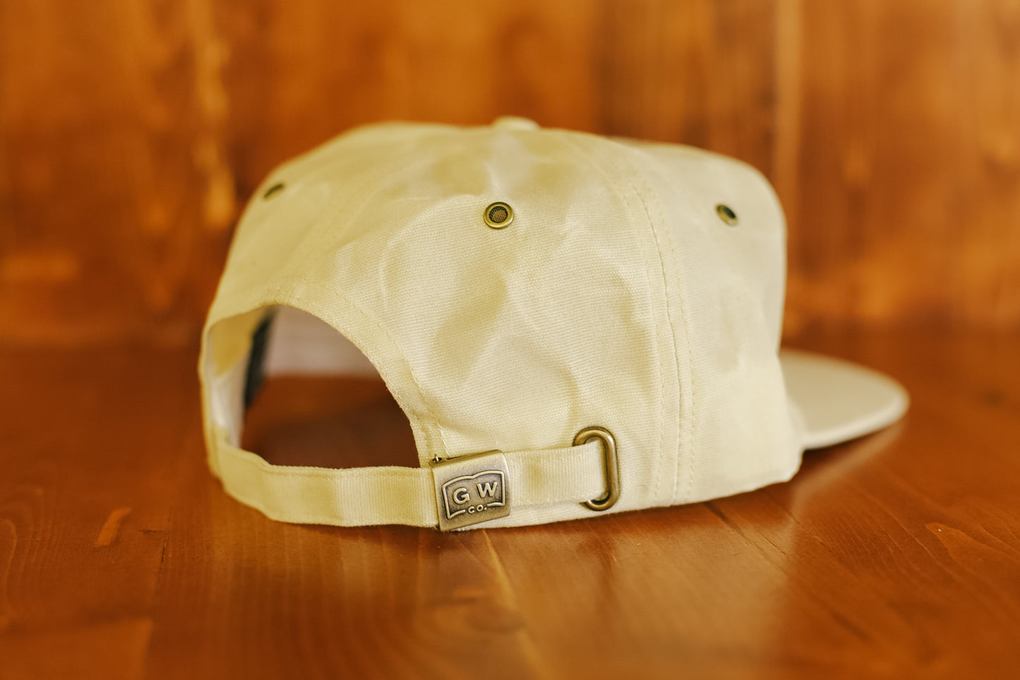 Waxed Canvas Logo Hat