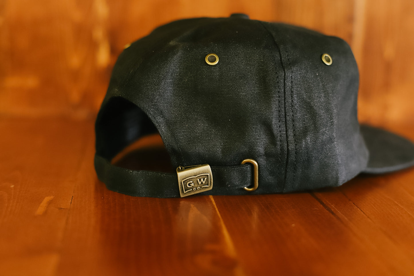 Waxed Canvas Logo Hat