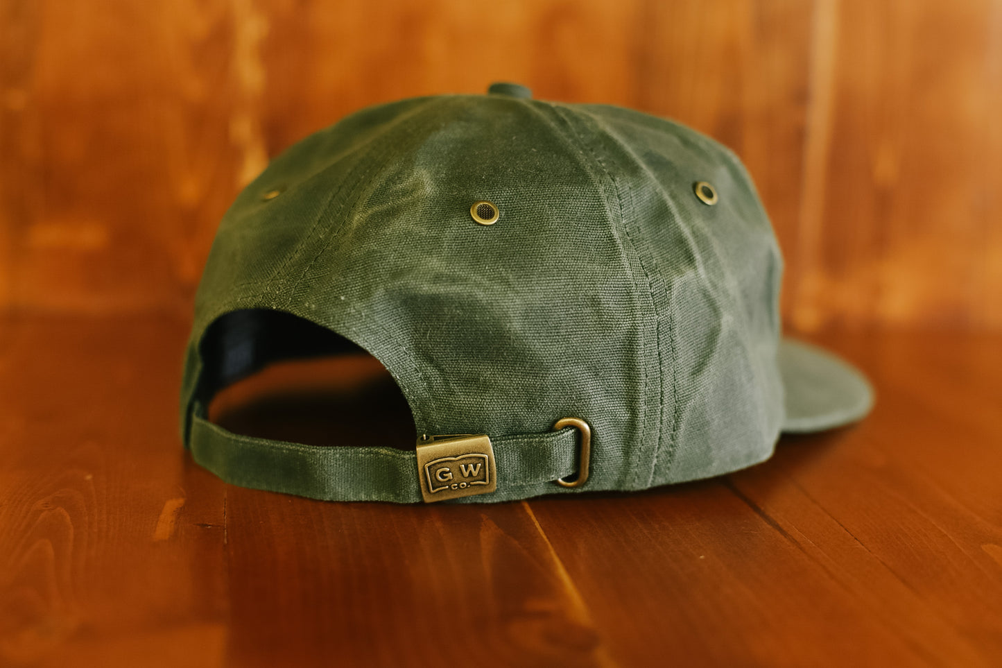 Waxed Canvas Logo Hat