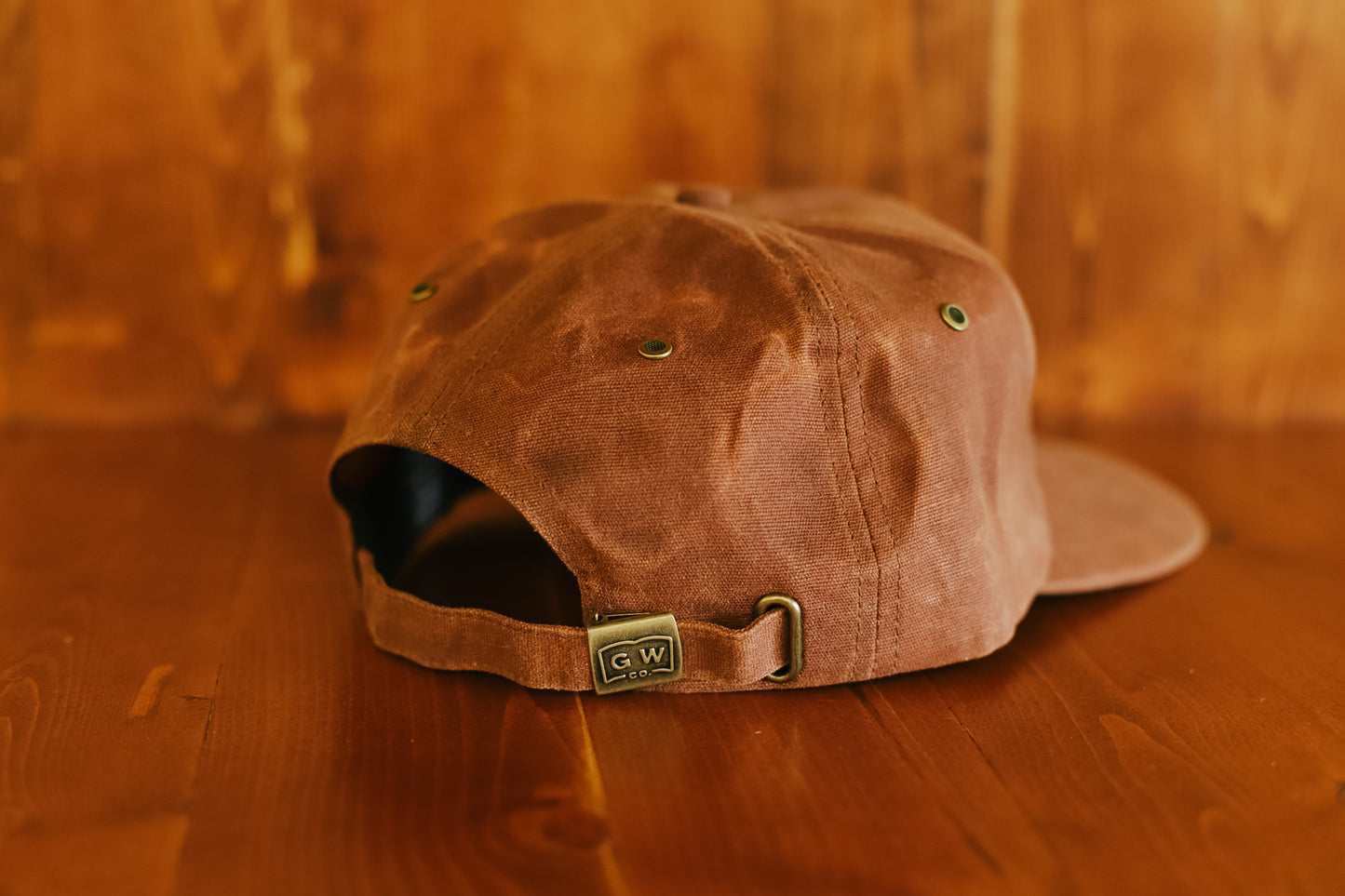 Waxed Canvas Logo Hat